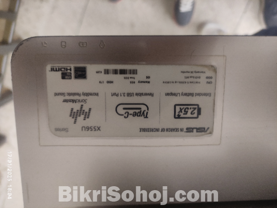 ASUS VivoBook Laptop (X55CU)